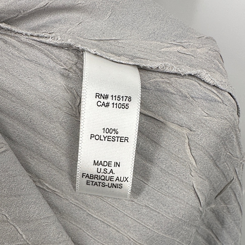 Komarov Asymmetrical Y2K Gradient Fairy Dress in Gray and Black - Picture 8 of 9
